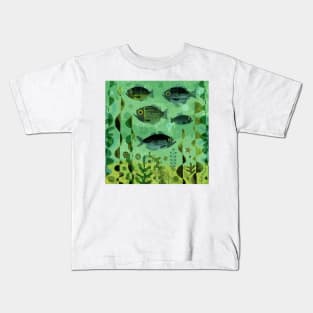 Fishy Greens Kids T-Shirt